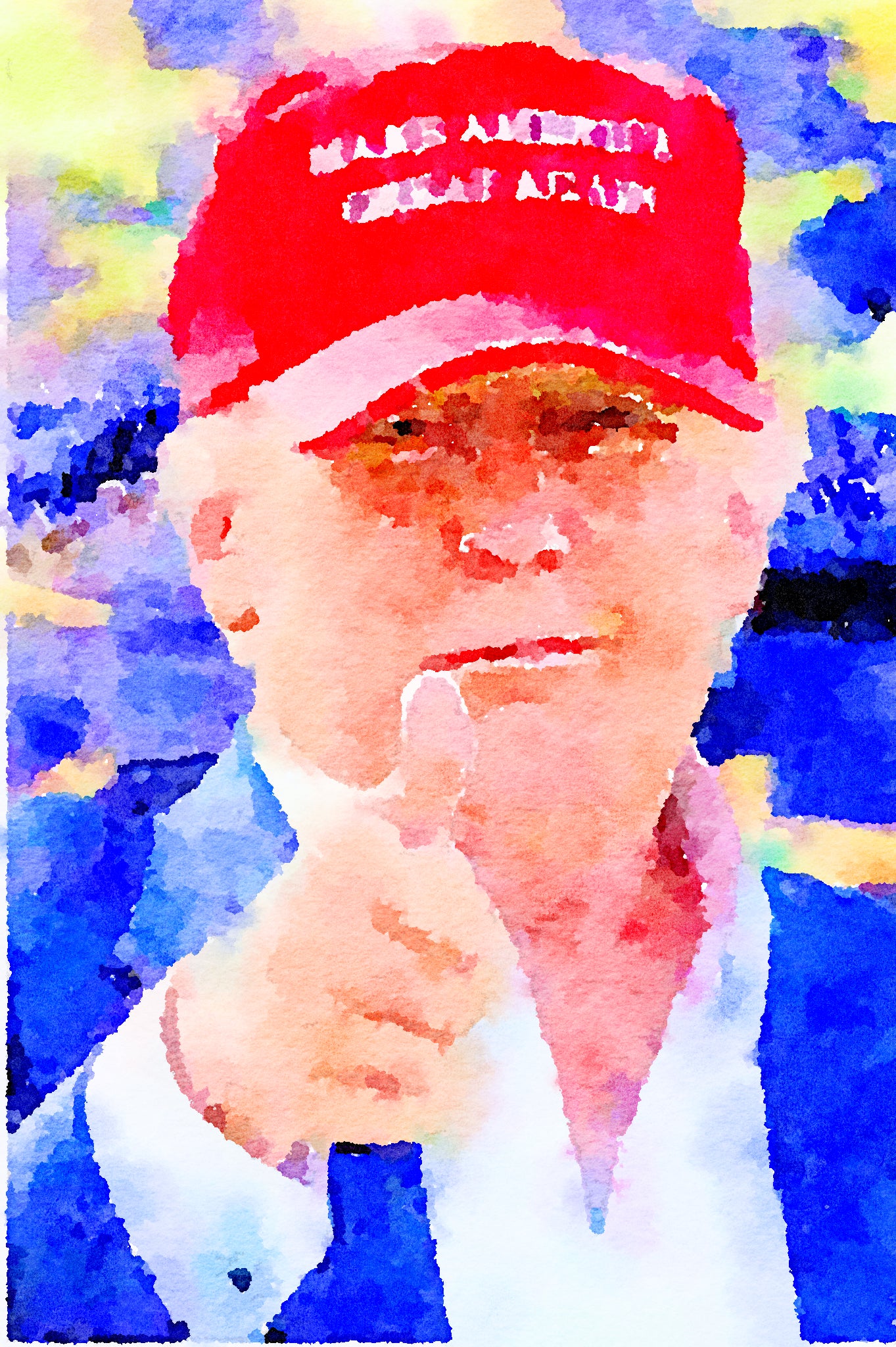 The Trump Card Watercolor Playing Cards