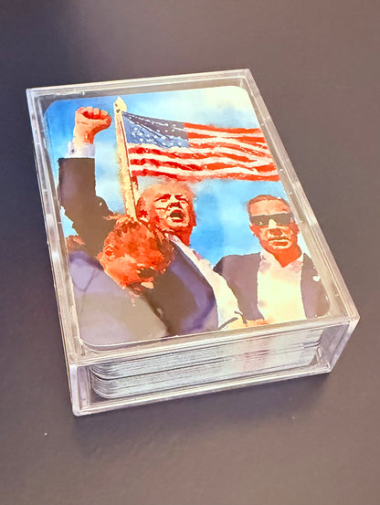 The Trump Card Watercolor Playing Cards