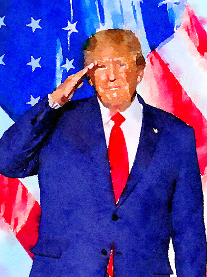 The Trump Card Watercolor Playing Cards